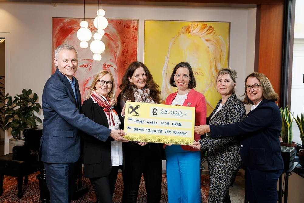 25 Jahre „Inner Wheel Club Graz“: Unterstützung für gewaltbetroffene Frauen und Familien