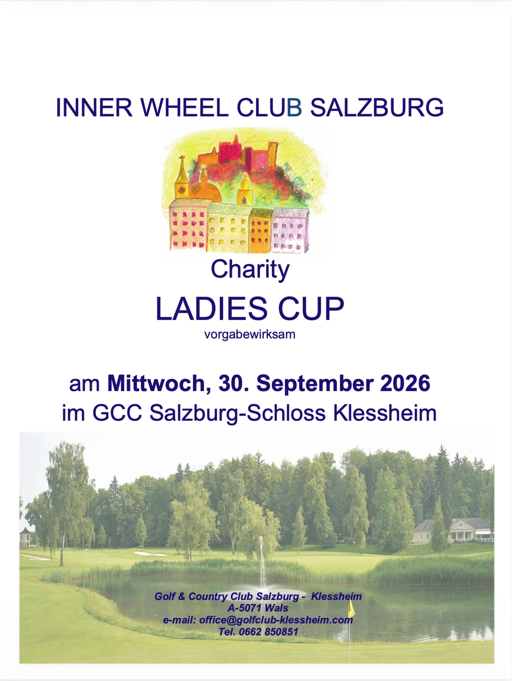 Charity LADIES CUP am 30. September 2026