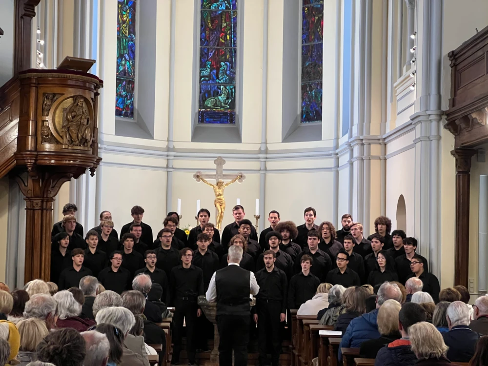 Ein Abend mit dem Pittsburgh Männer Glee Club Chor